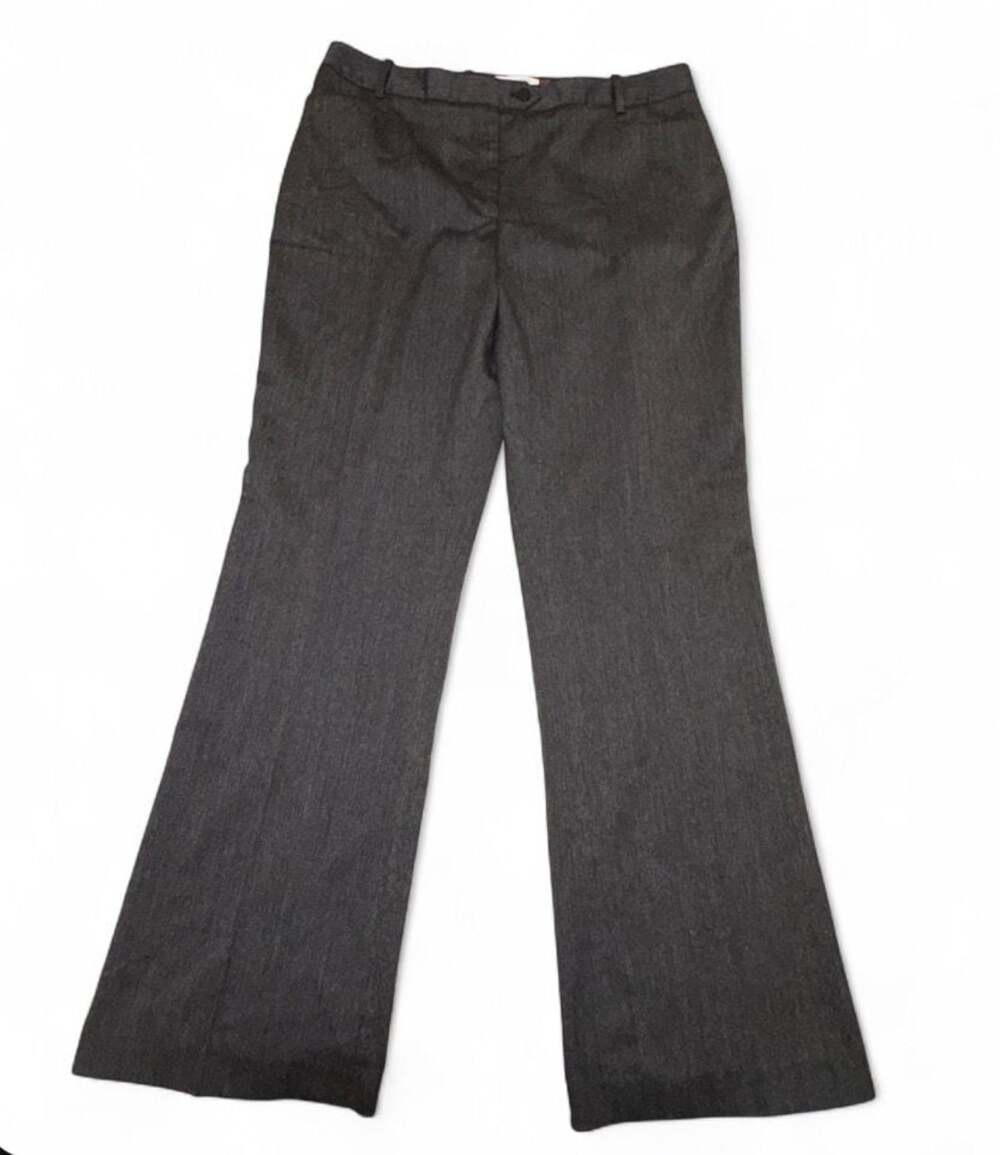 Calvin Klein Women's Modern Fit Gray Dress Pants Size 12